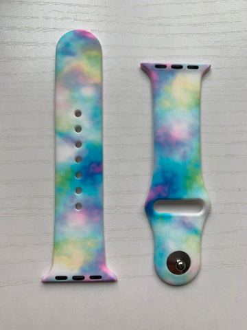 Pastel Tie Dye Apple Watch Band