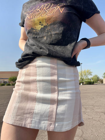 Pastel Stripe Skirt